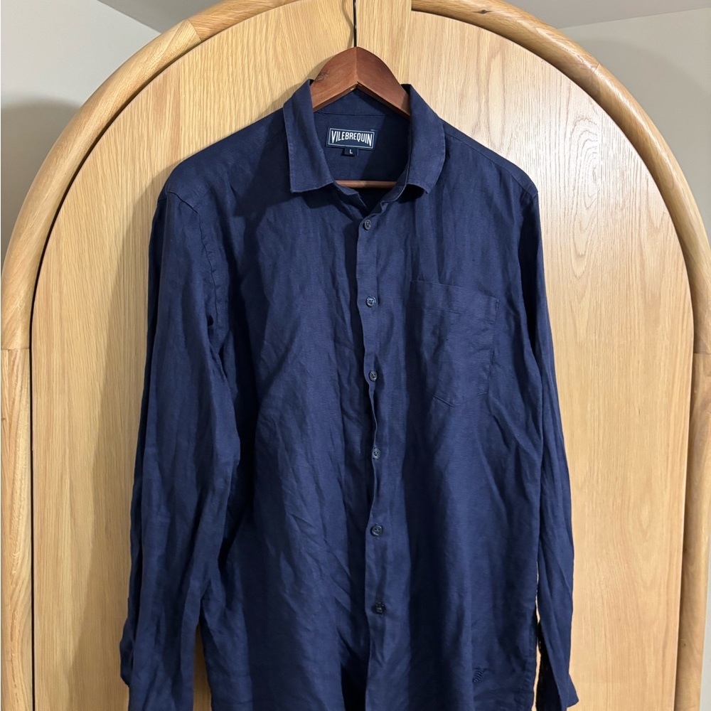 Vilebrequin Button-Up Shirt 100% Linen